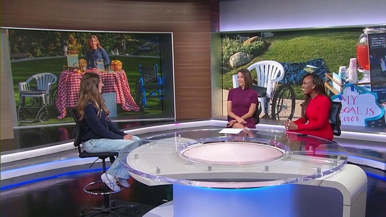 14 year old takes on 'Free Wheelchair Mission'