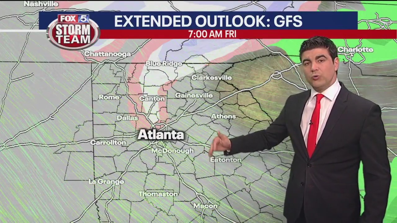 Sunday morning forecast