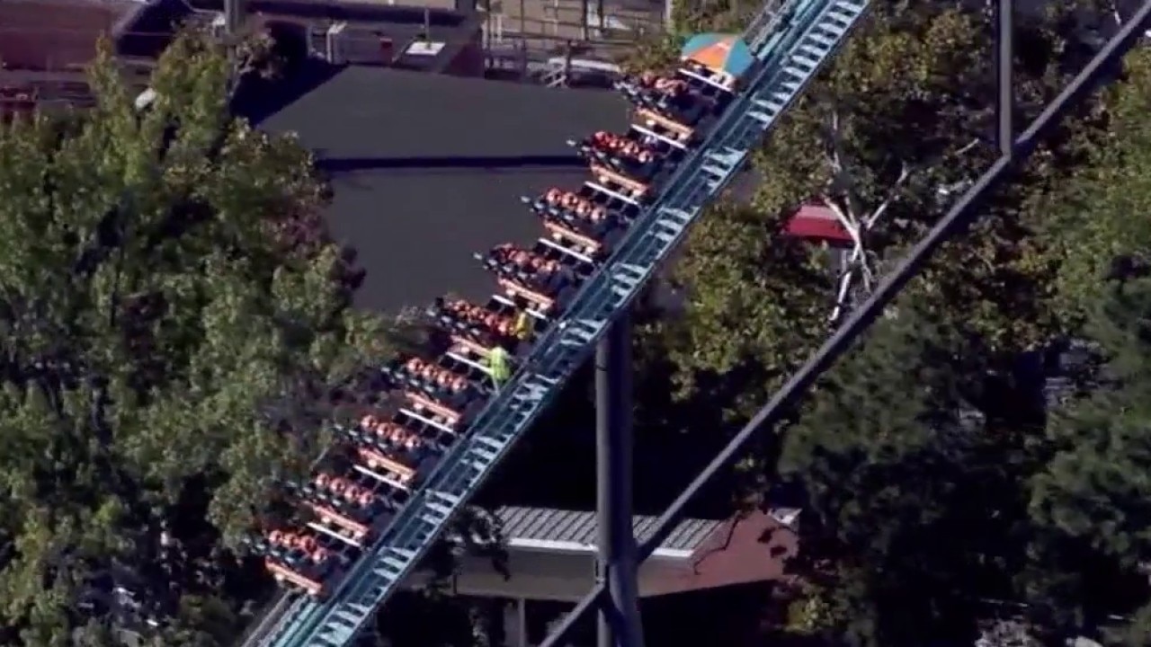 Six Flags Over Georgia reopens following coaster death