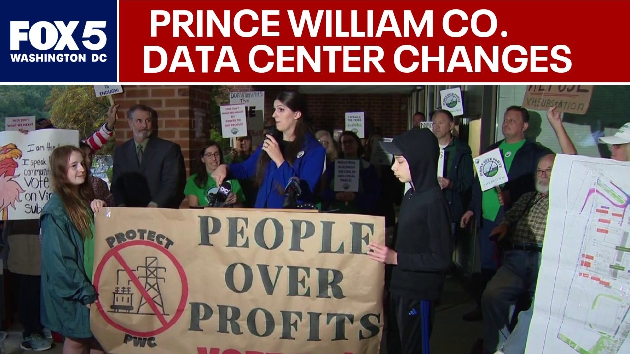Prince William County board votes to end automatic approval of data center developments