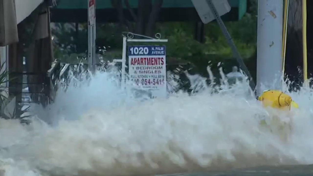 West Hollywood flooded after water main break