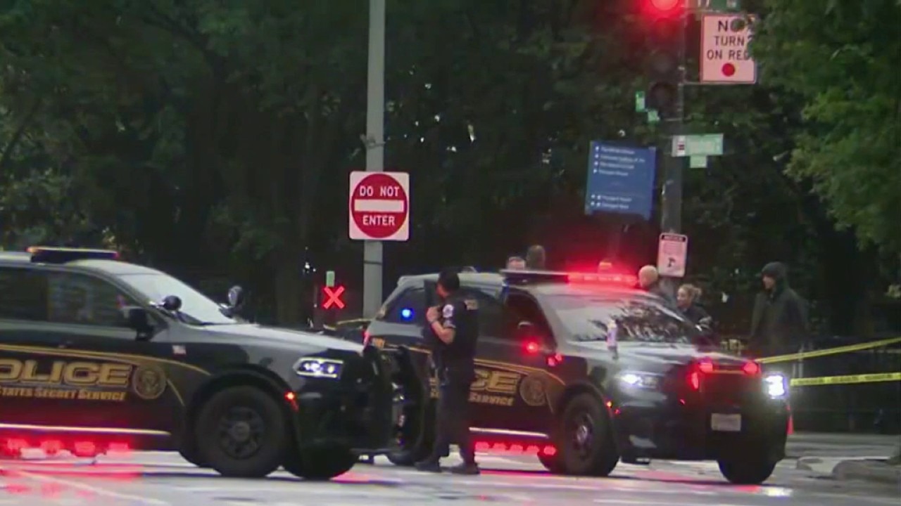 Shooting near White House, suspect killed