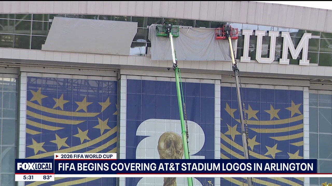 AT&T Stadium becomes Dallas Stadium as FIFA covers logos