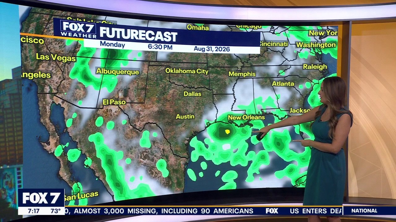 Austin weather: Heat continues this week with eyes on Gulf