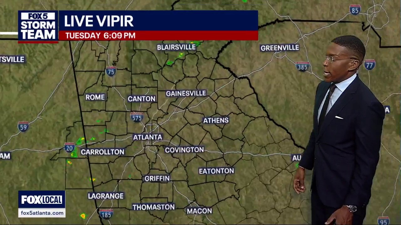 Tuesday evening forecast