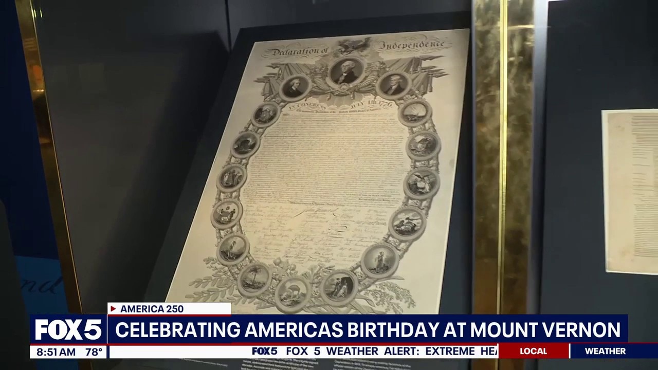 Ringing in America 250 at Mount Vernon
