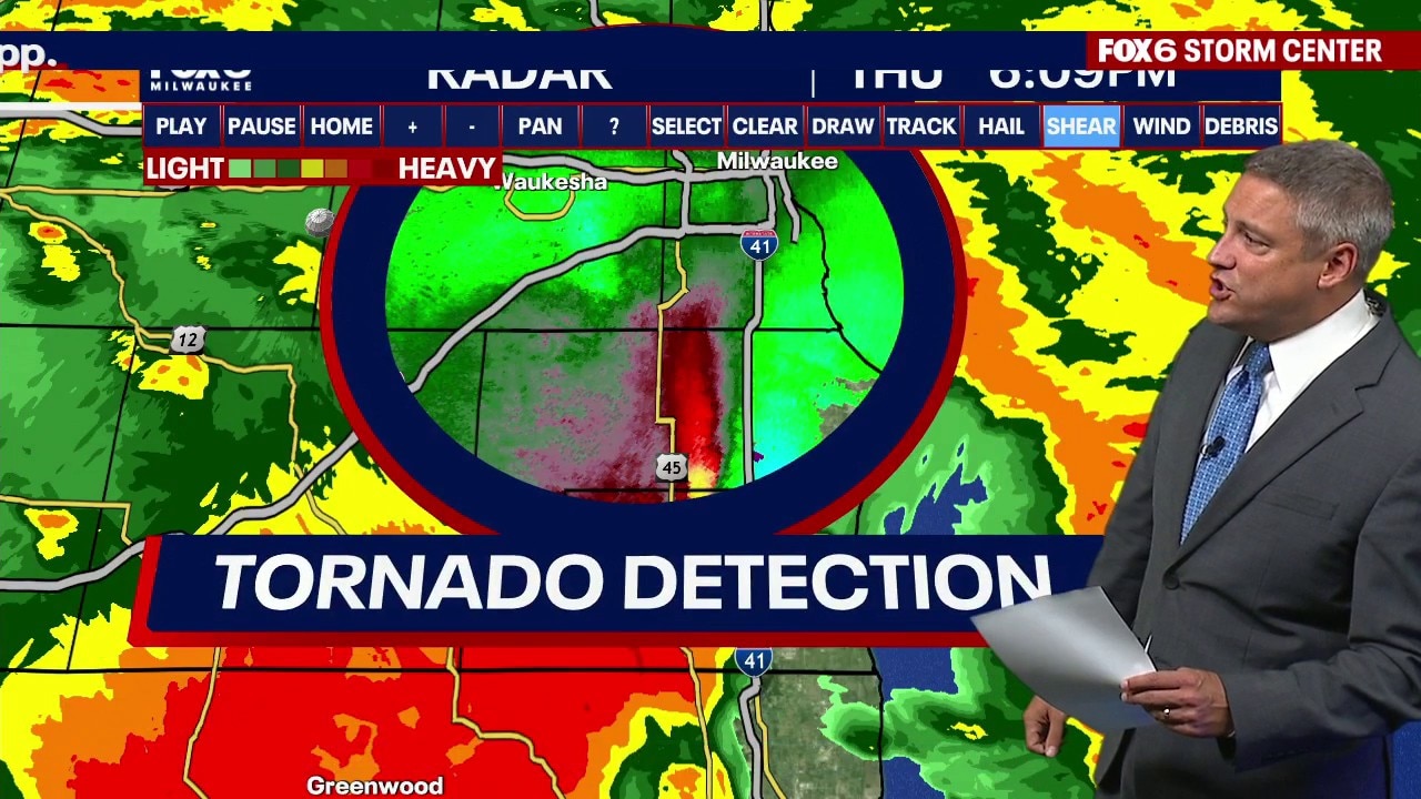 Wisconsin tornado warning Thursday, June 11