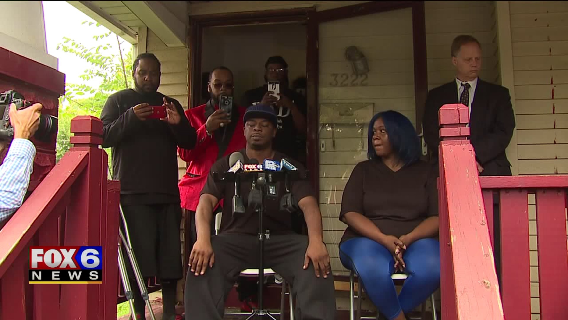 Man shot by police wants officer fired