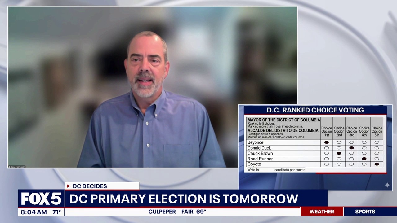 DC Primary Election Is Tomorrow