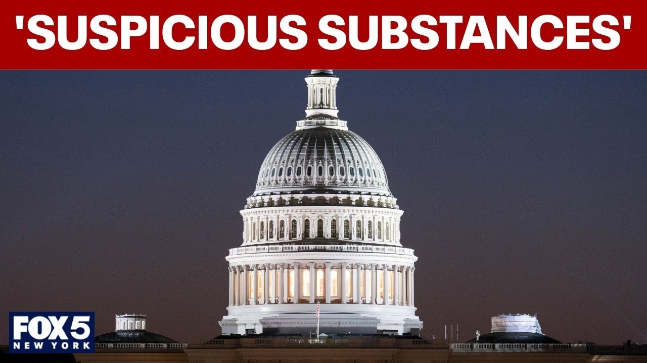 Letters containing 'suspicious substances' sent to politicians