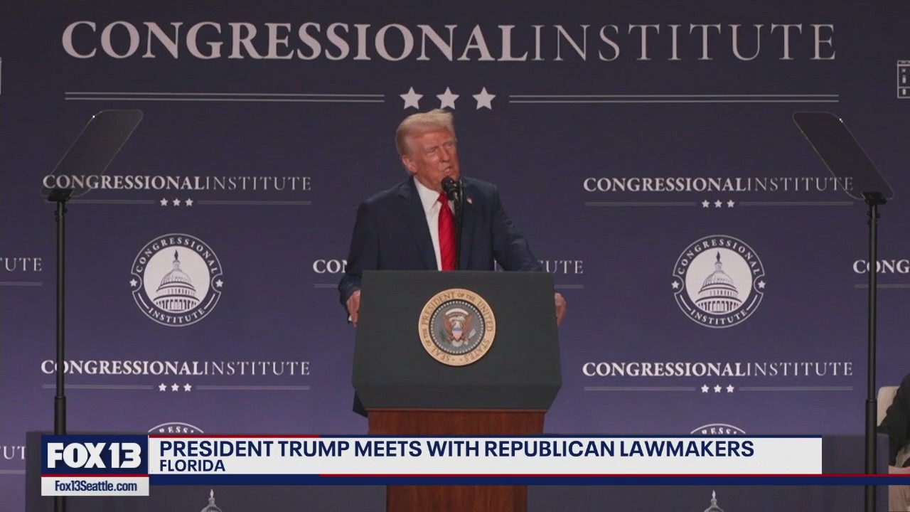 Trump meets with Republican lawmakers