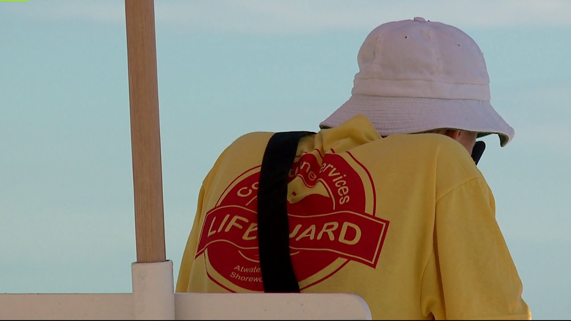 Lifeguards at Atwater Park this summer