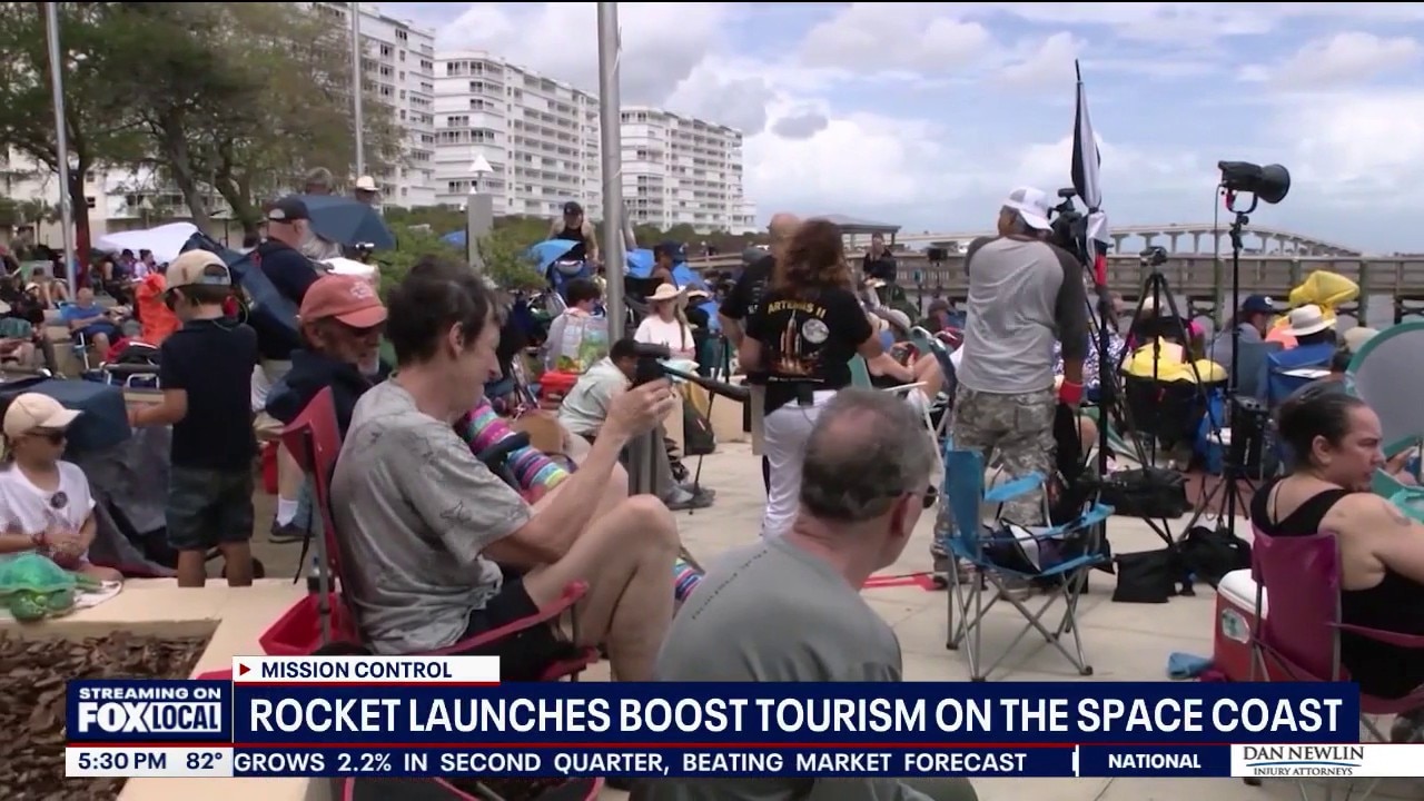Rocket launches continue fueling Space Coast tourism boom