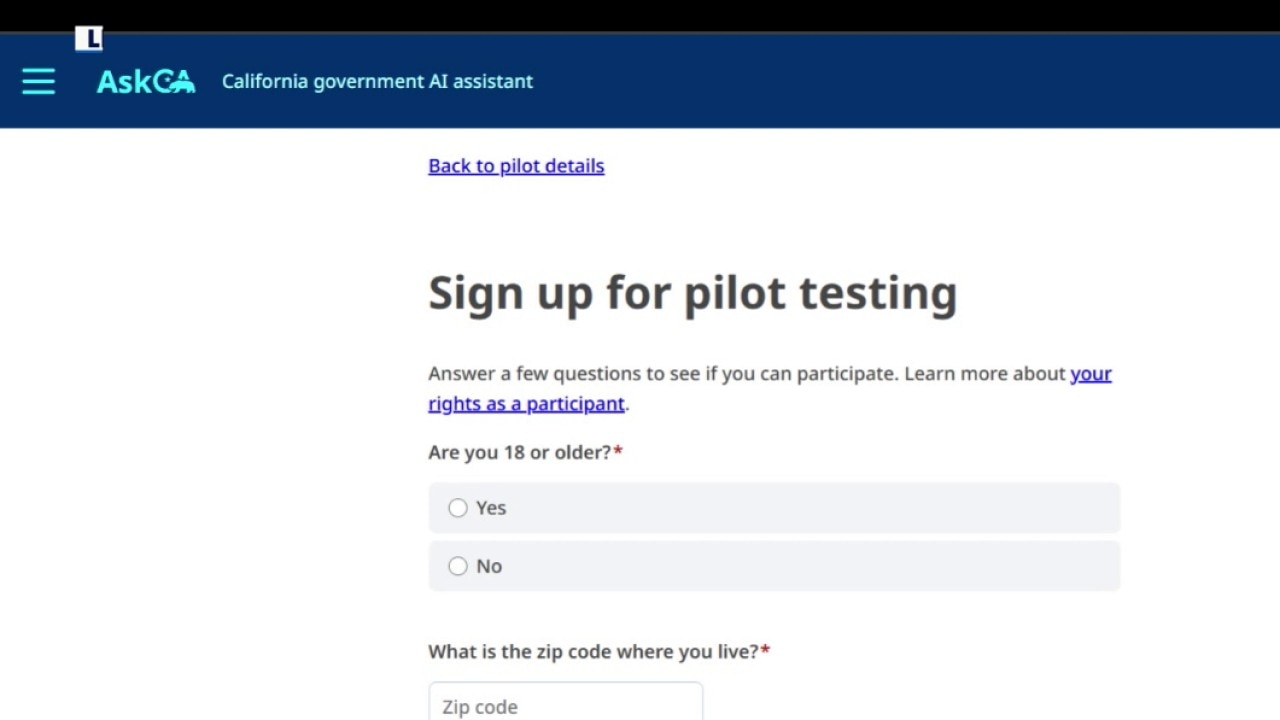 California launches ‘Ask CA’ AI tool