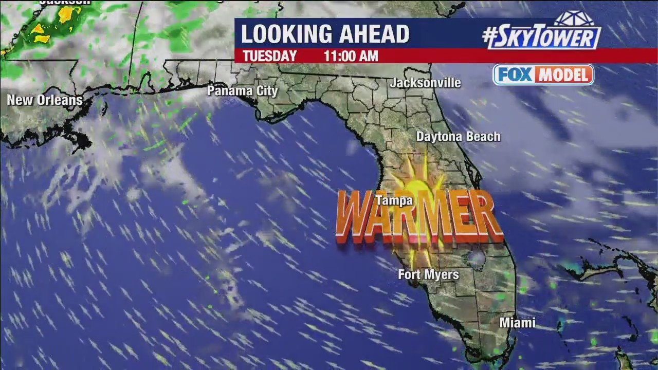 Tampa Bay weather | Mostly sunny tomorrow