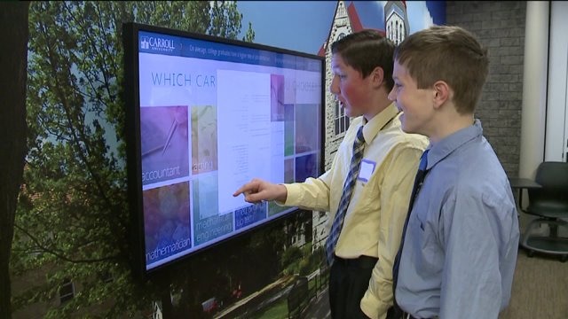Students learn the importance of managing money in kid-friendly environment