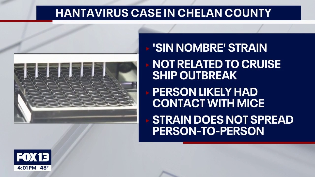 Hantavirus case detected in Chelan County