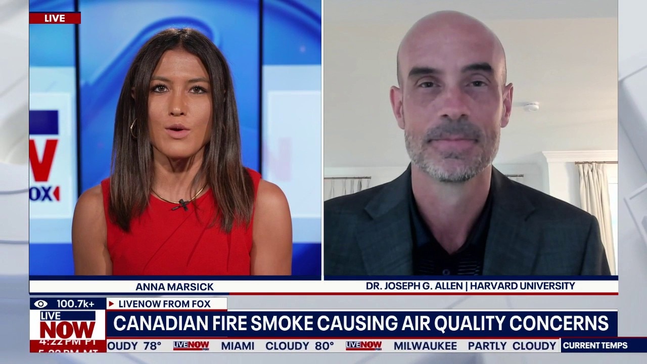 Canadian fire smoke causing air quality concerns