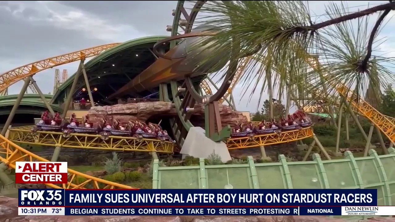 Mom sues Universal after son allegedly suffers injuries on Stardust Racers