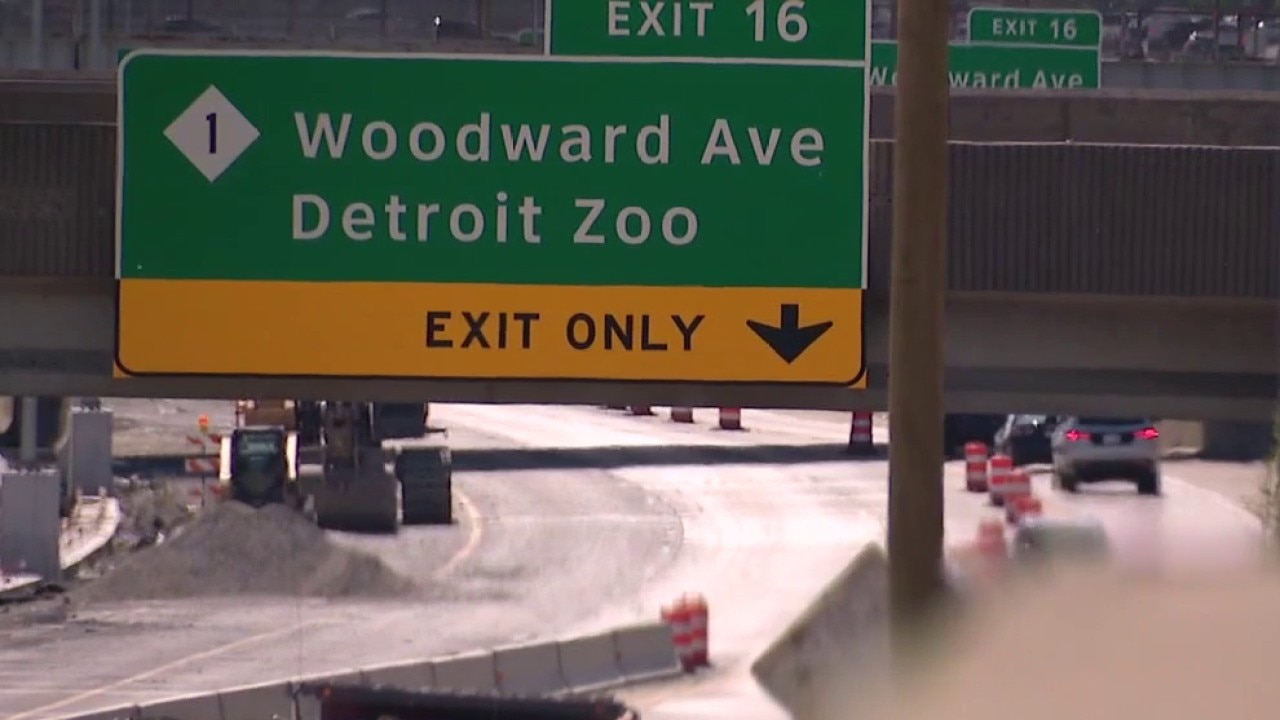 I-696 ramp to Woodward Ave. set to close Monday morning