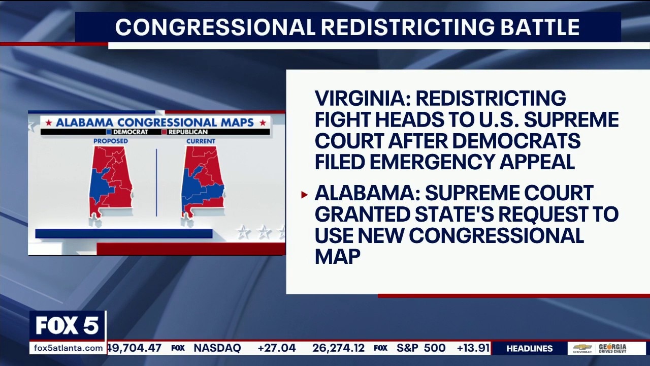 Redistricting battle continues in nearby states