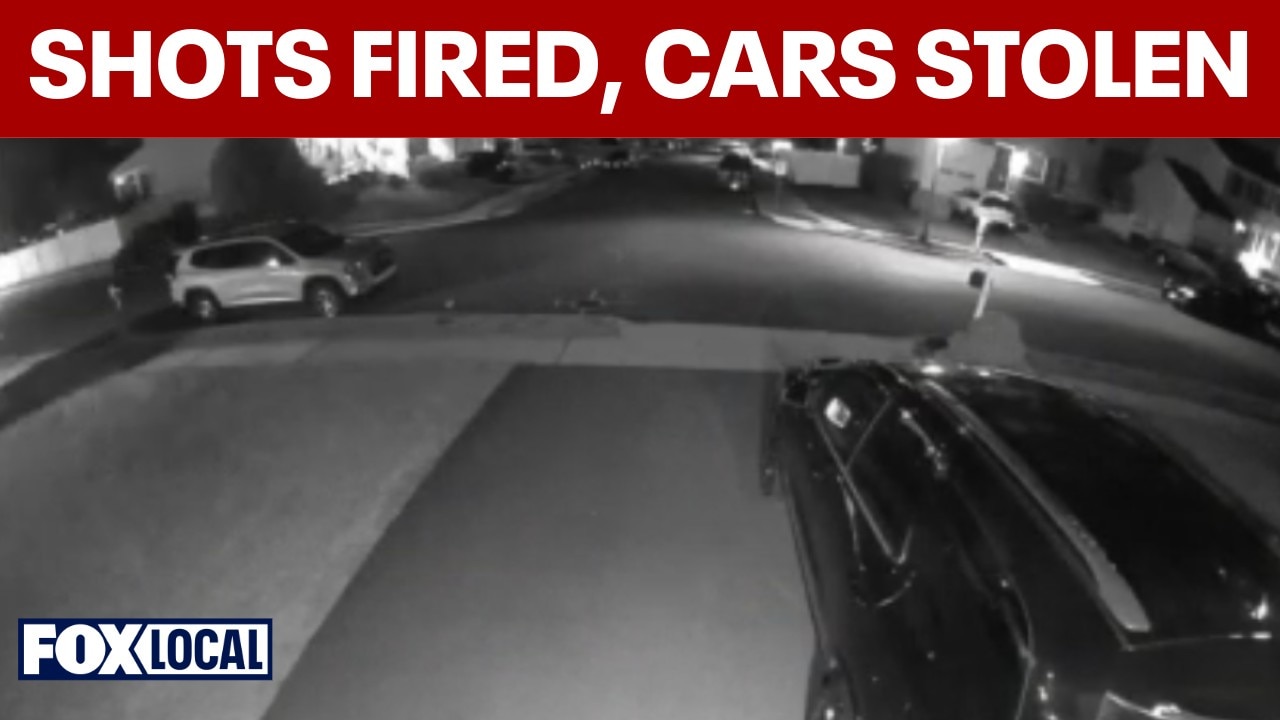 Shots fired as 2 vehicles are stolen in Bucks County neighborhood