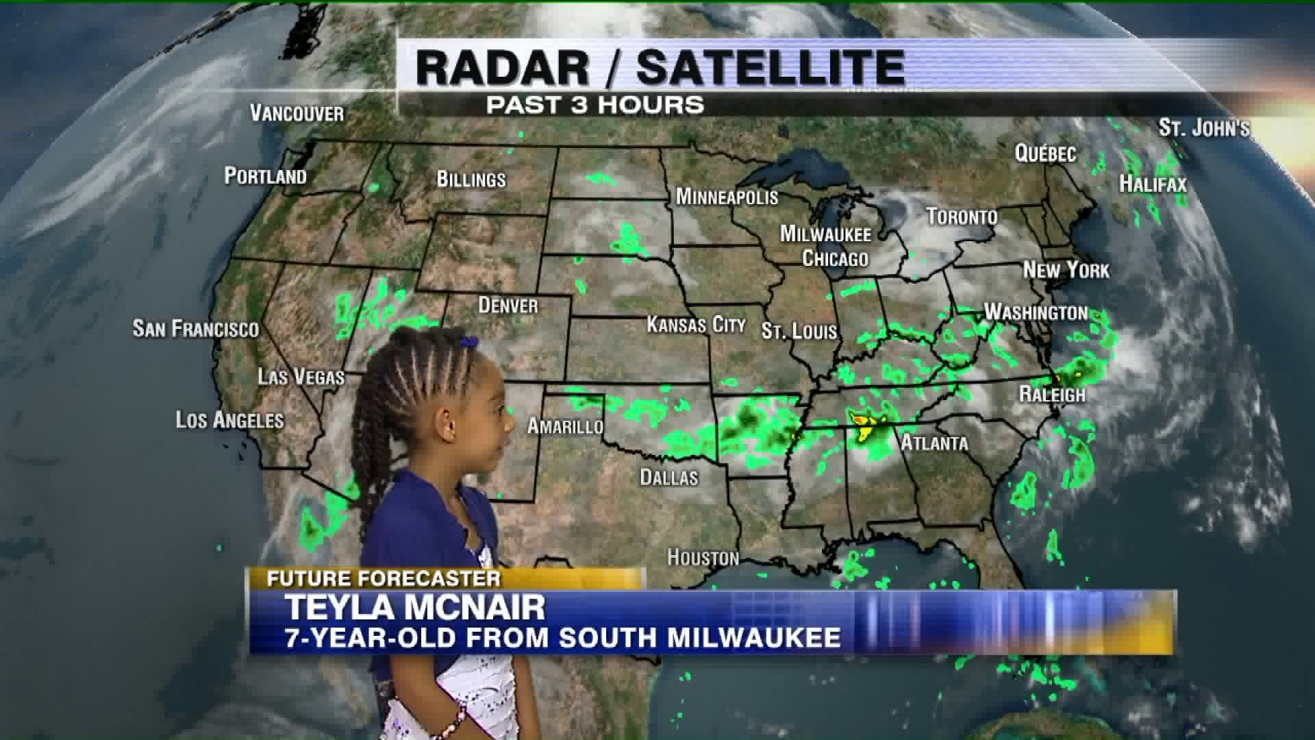 Teyla helps with the weather
