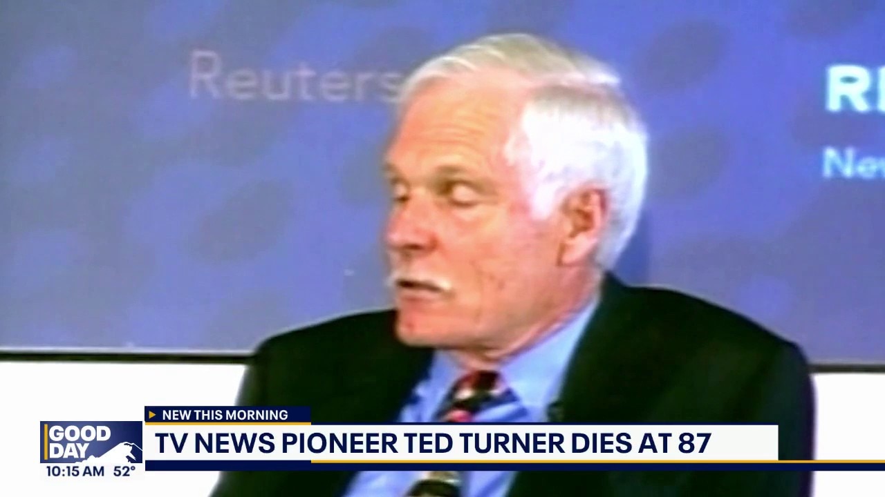 TV news pioneer Ted Turner dies at 87