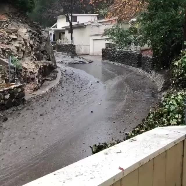 Prius takes wild ride on mudslide; couple escapes without injury