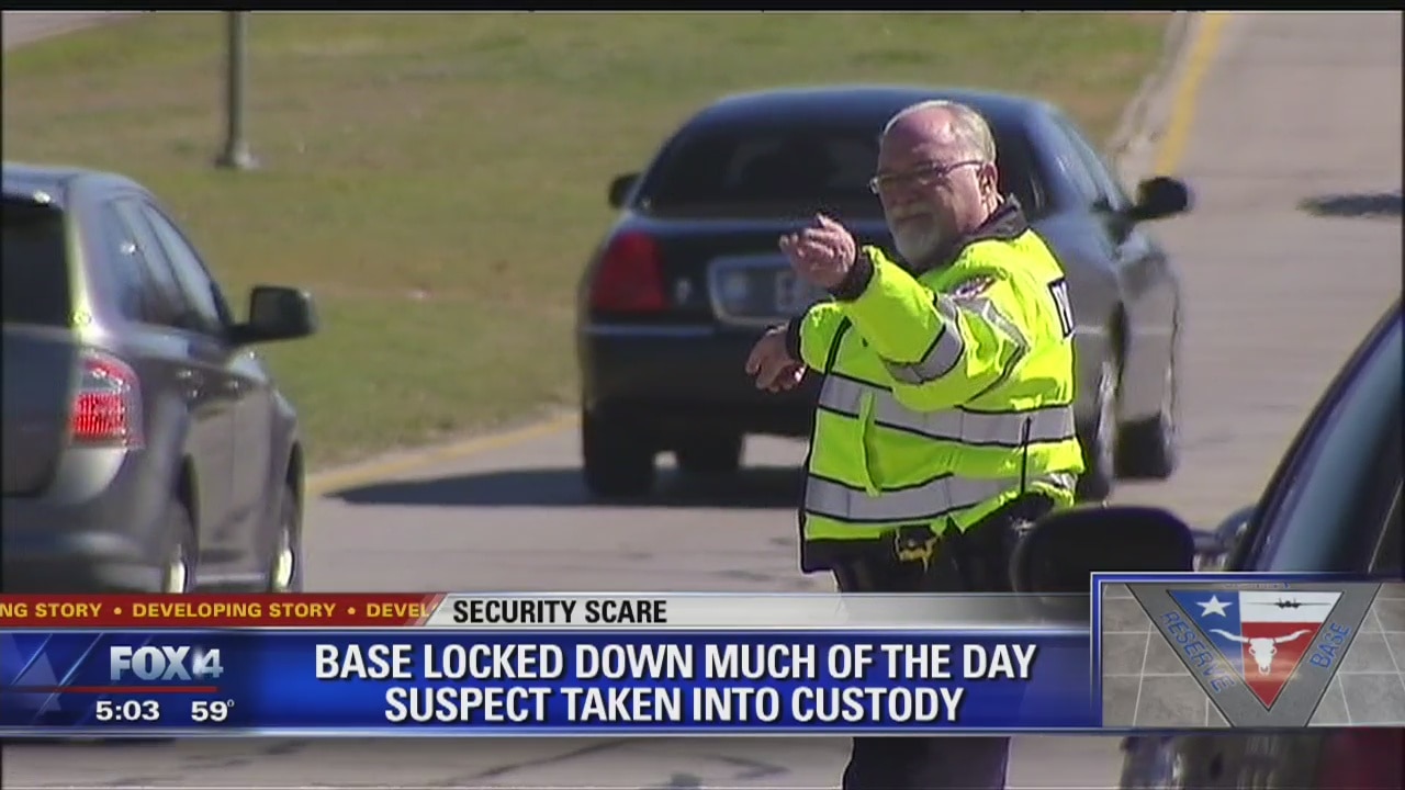 Suspect detained in NAS Fort Worth JRB incident