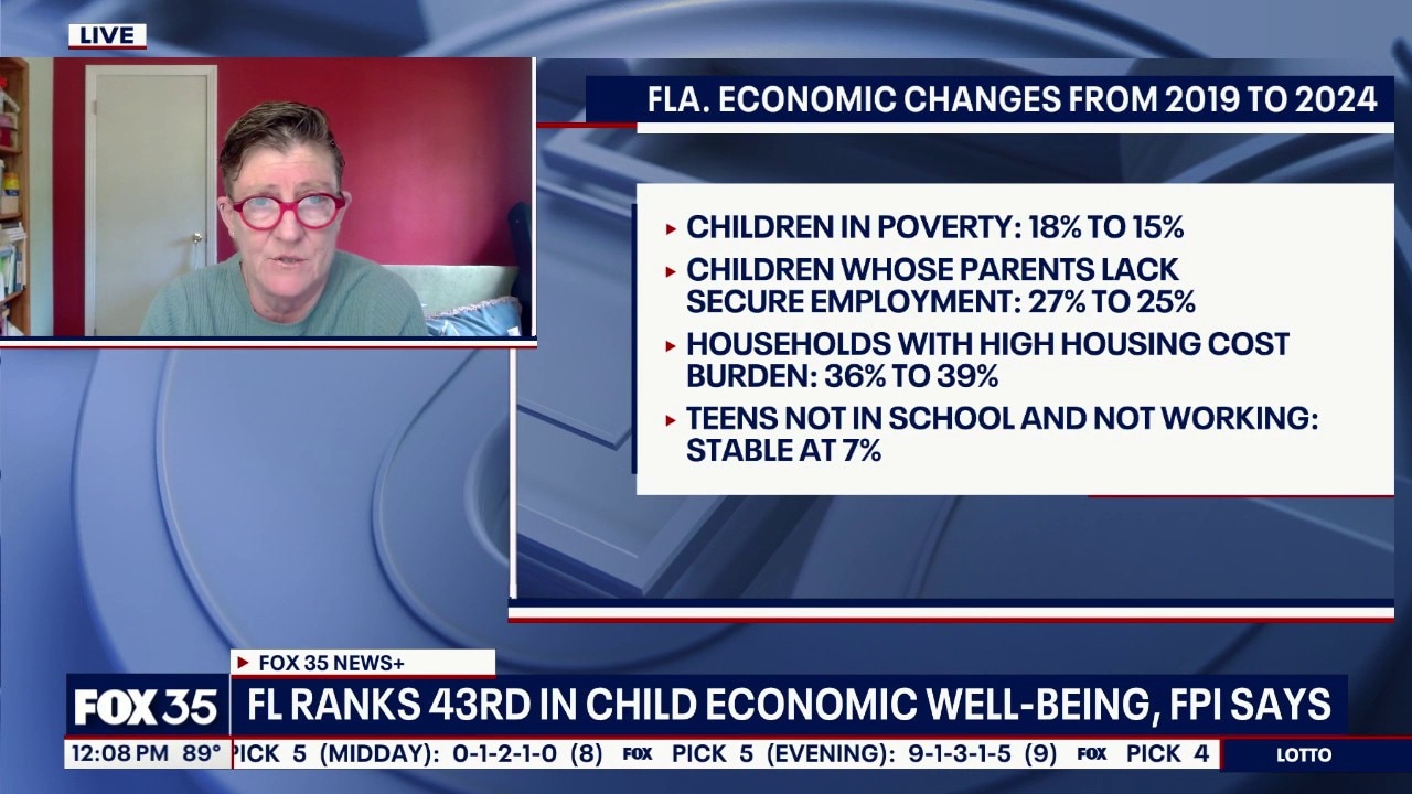 High Florida housing cost impacting kids, new data says
