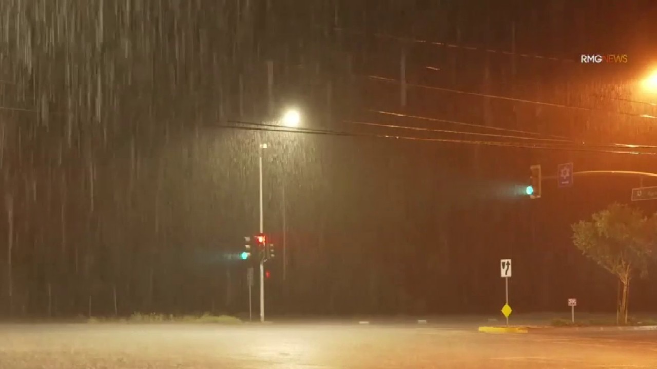 Storm brings heavy rain to San Fernando Valley