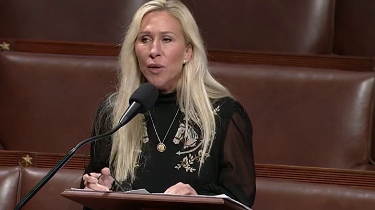 Marjorie Taylor Greense says she's done with the GOP