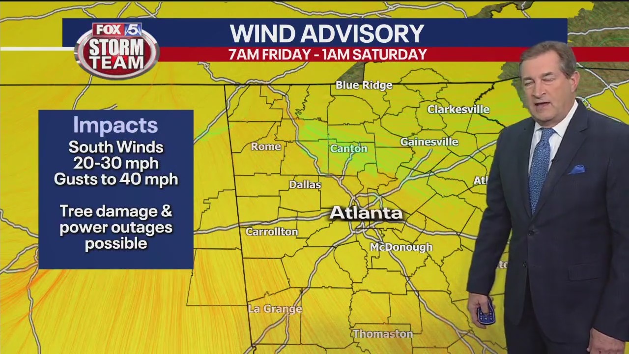 Thursday evening forecast