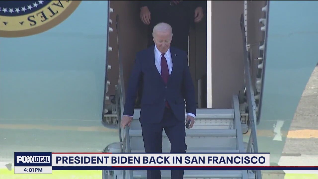 Biden visits the Bay Area