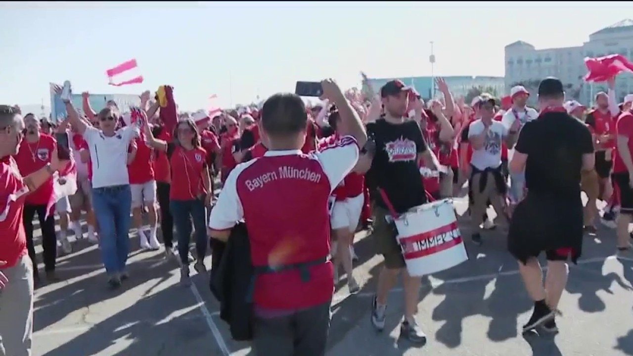 Fans pack Levi's Stadium for late night Jordan vs. Austria World Cup matchup