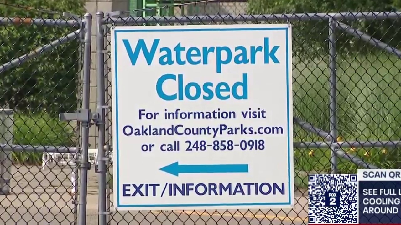 Red Oaks Water Park closed due to extreme heat
