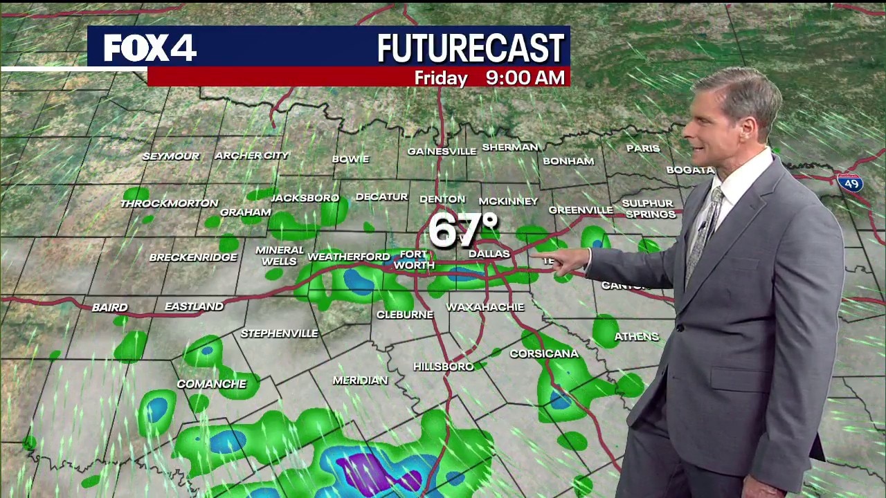 Dallas weather: May 7 overnight forecast