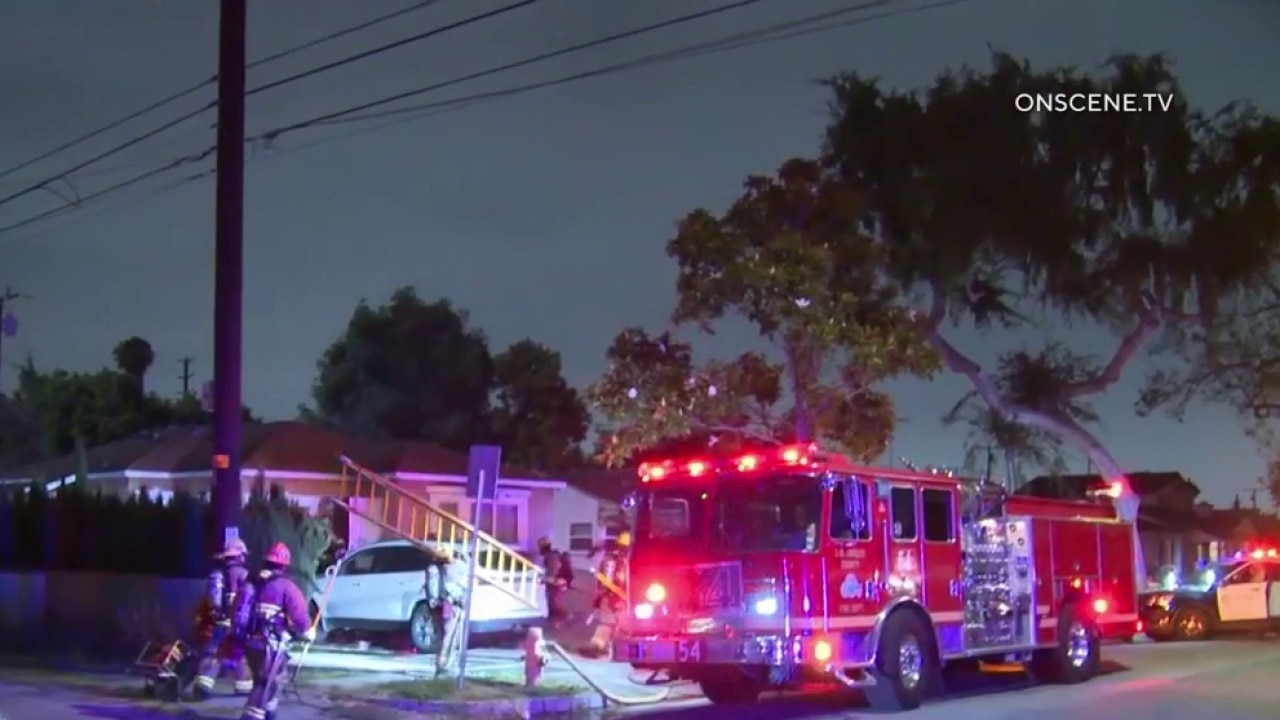 Armed man barricaded inside South Gate garage arrested