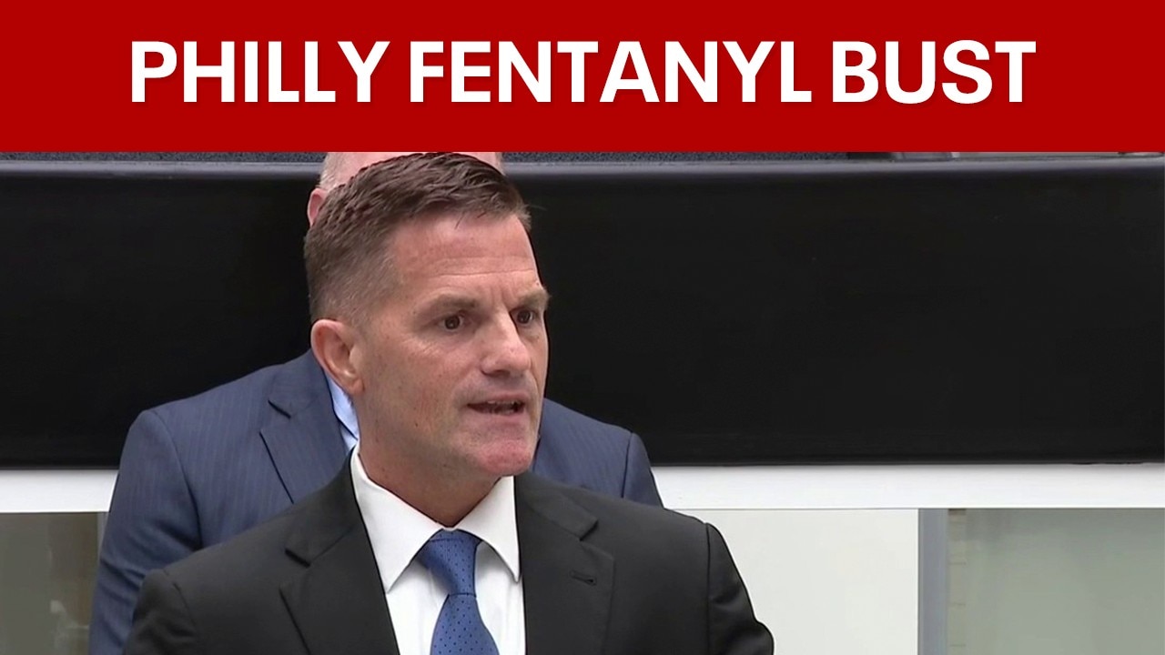 Philadelphia DA announces charges in major fentanyl bust