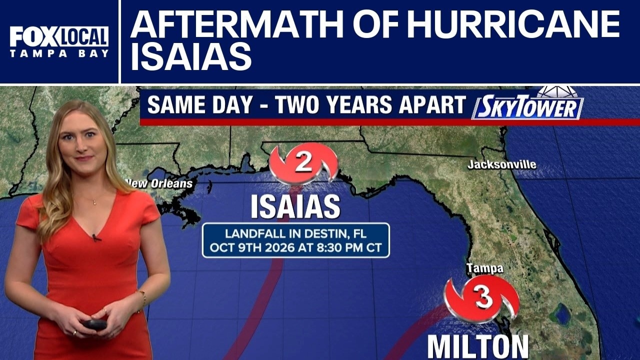 Aftermath of Hurricane Isaias
