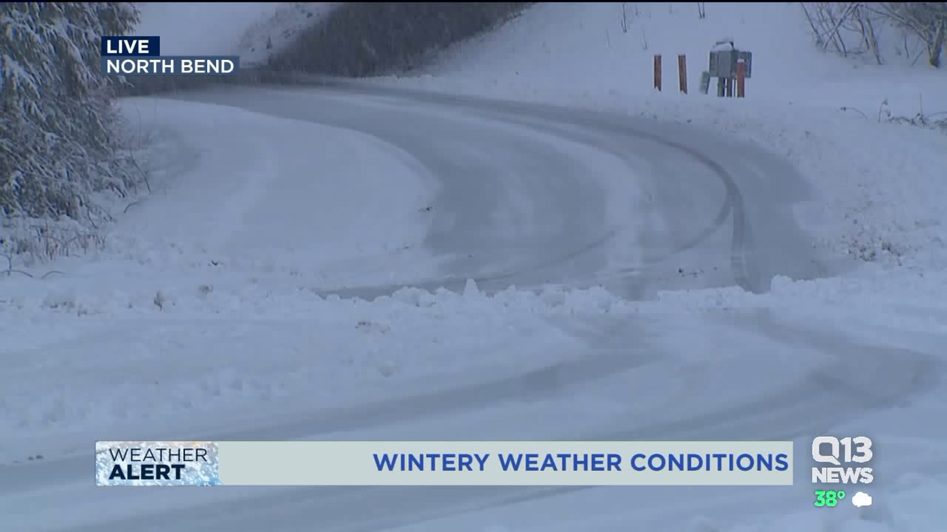 Heavy snow in the Cascades | FOX 13 Seattle
