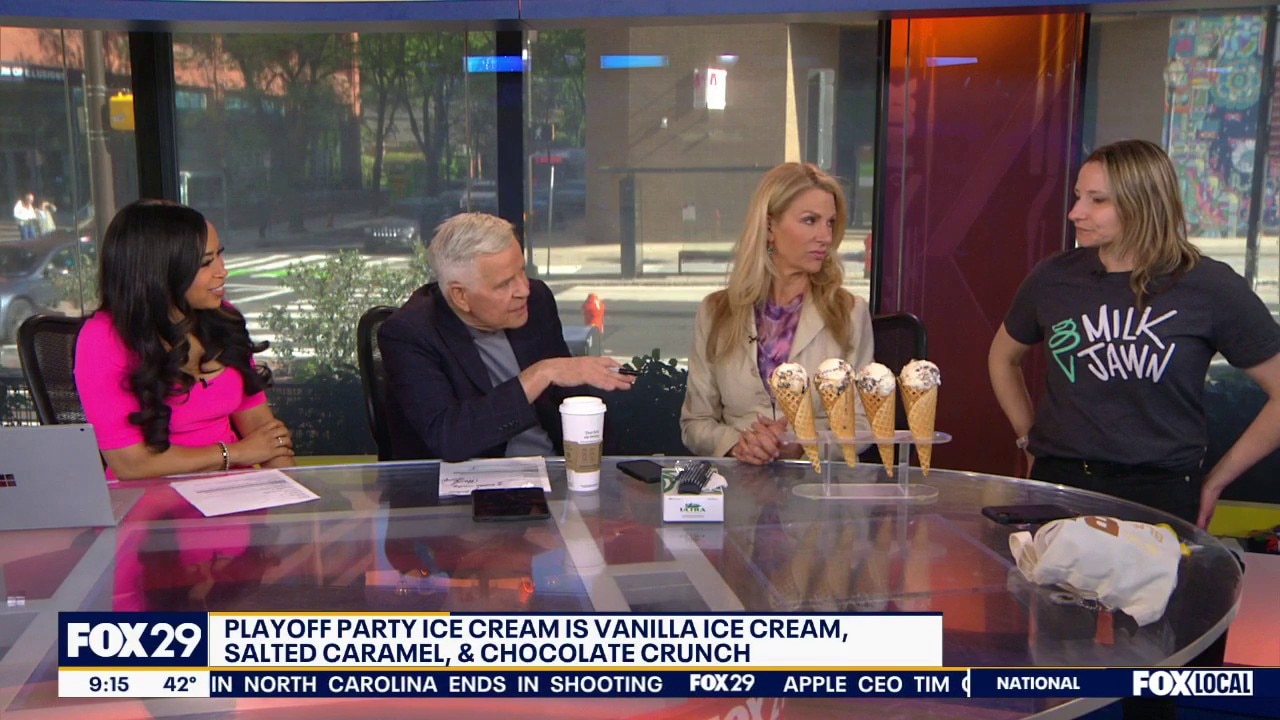 Milk Jawn's Playoffs Ice Cream