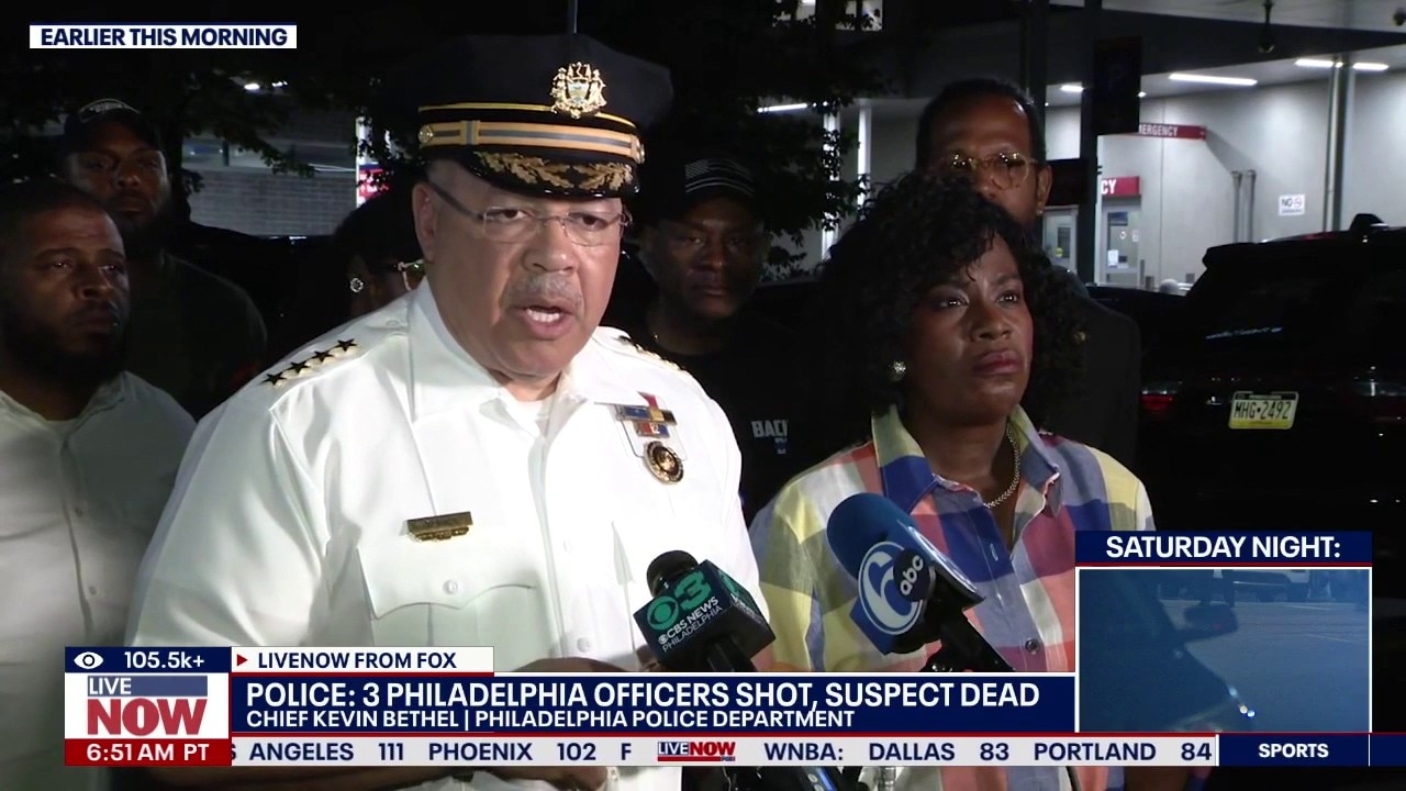 3 Philadelphia officers injured in shooting