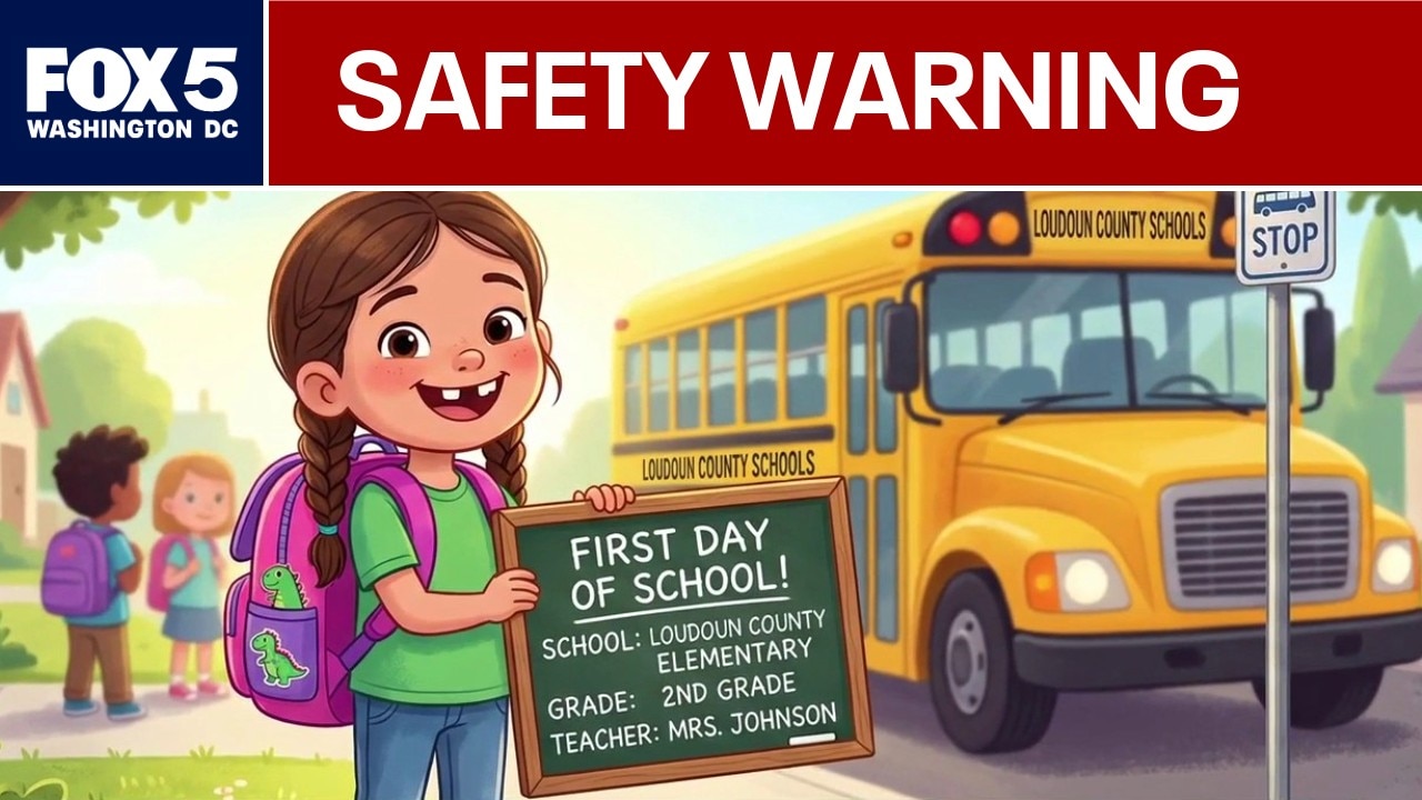 Loudoun County Sheriff warns about oversharing in back-to-school photos