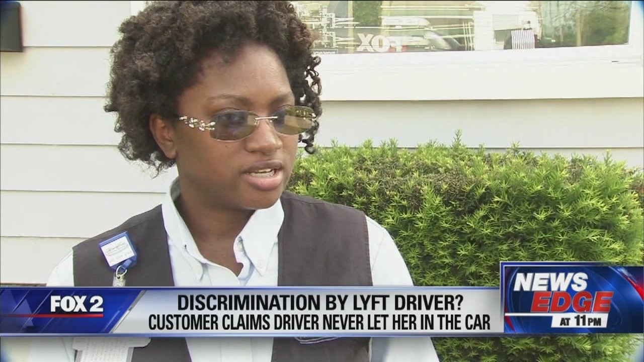 Customer claims Lyft driver refused to let her in because of race