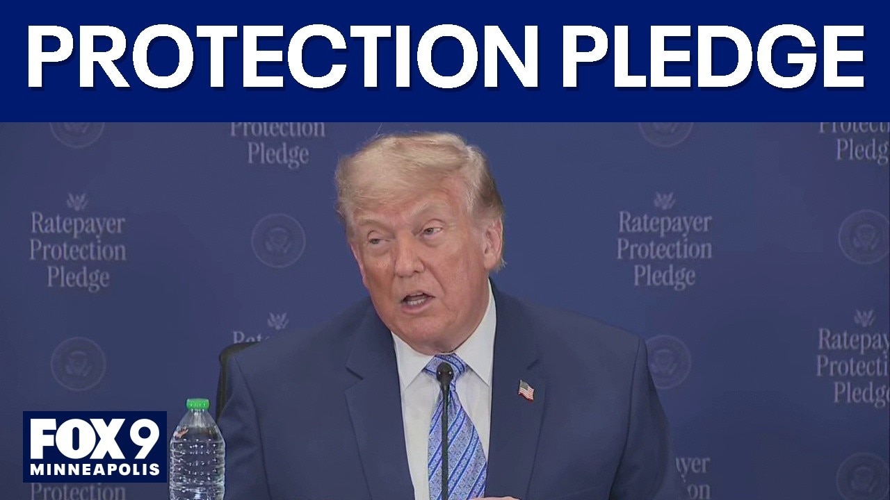 Trump unveils AI plan to protect consumers from higher energy bills