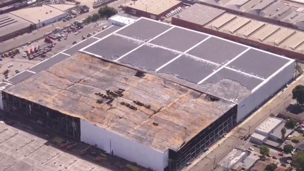 Lineage sues solar panel company over warehouse fire 