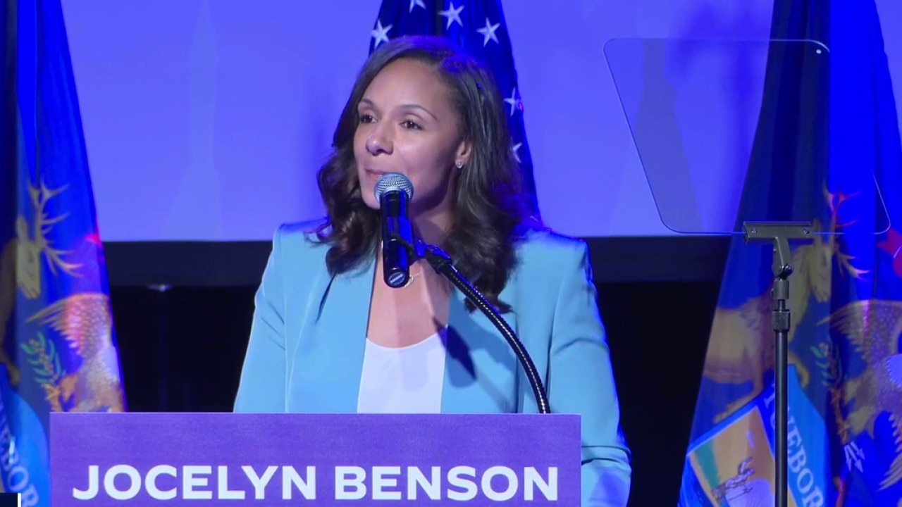 Michigan primary: Detroit mayor celebrates Benson's win