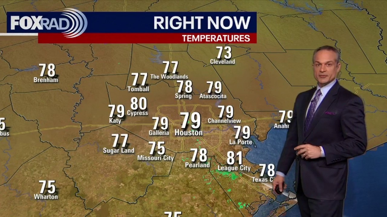 Houston weather: Mostly hot, humid Monday with possible isolated rain